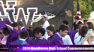 2024 Woodhaven High School Commencements [upl. by Agace520]