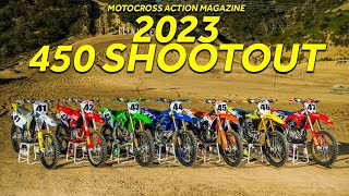 Motocross Actions 2023 450cc Shootout [upl. by Bevan628]