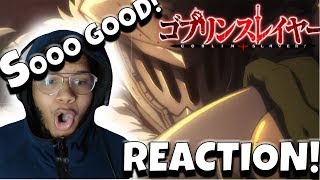 NEW ANIME THIS SHOW IS GREAT THE GOBLINS ARE SO BRUTAL  GOBLIN SLAYER EP 1 REACTION [upl. by Templeton325]