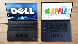 Dell XPS 15 vs 15quot MacBook Air  Challenge ACCEPTED [upl. by Donny]