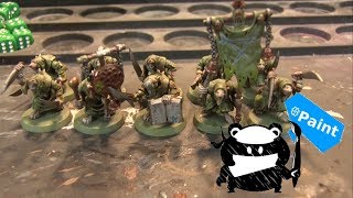 Spielebude Painting Tutorials  Skaven Plague Monks  Malen mit Stefan [upl. by Florri]