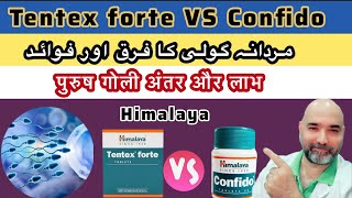 Himalaya Tentex forte vs Confido supplement benefitsurduhindi [upl. by Per]