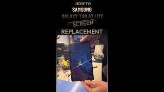 Samsung Galaxy Tab A7 Lite Screen Replacement  Full Display DIY ✔️ [upl. by Rodama148]