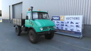 MercedesBenz Unimog 421 for sale at VDI auctions [upl. by Chadd557]