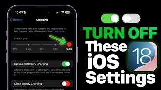 iOS 181  Setting You NEED To Change IMMEDIATELY [upl. by Enilehcim]