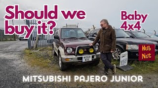 We found a Mitsubishi Pajero Junior at a scrapyard in Wales [upl. by Anire]