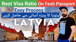 Latvia Best Visa Ratio On Fresh Passport  Apply Visit Visa For Latvia [upl. by Anirtek775]