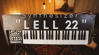 Lell 22 USSR vintage soviet analog synthesizer Piano Strings Electro Organ [upl. by Schuster]