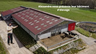 🐄 Alexandre vous présente leur bâtiment délevage 🐄 [upl. by Anilemrac910]