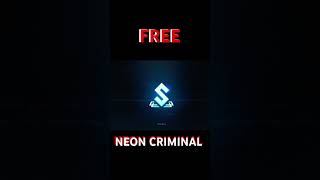 FREE FIRE  RED NEON CRIMINAL FREE VIRAL SHORT VIDEOTRENDING [upl. by Berghoff]