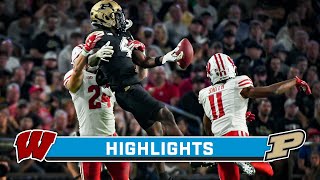 Wisconsin at Purdue  Extended Highlights  Big Ten Football  Sept 22 2023 [upl. by Sylvester]