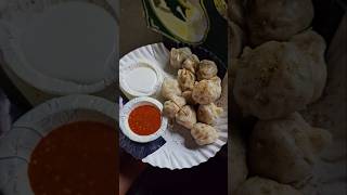 Momo Junction Puri  Steamed Momos odiafoodvlogs odiaminivlog odiafoodblogger food [upl. by Galatia]