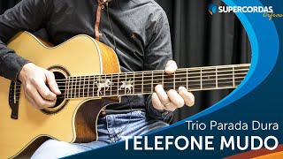 Telefone Mudo • Trio Parada Dura Videocifra [upl. by Lundquist]