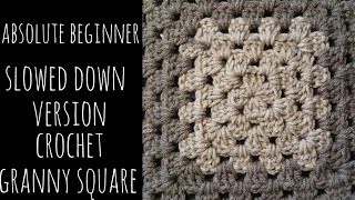 How to Border a Granny Square with Single Crochet [upl. by Sabian]