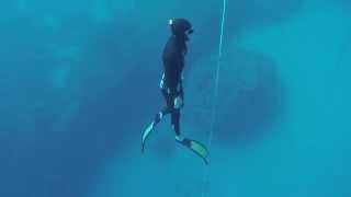 Freediving  CWT 30m  Training  OnlyOne Apnea [upl. by Dafodil907]