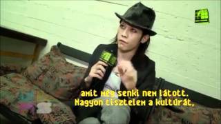 Miyavi interview 2011 Hungary [upl. by Eelam]