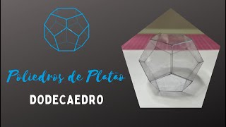 DODECAEDRO de Acetato Tutorial de Construção [upl. by Anahs]