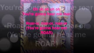 Roar  Katy Perry Lyrics [upl. by Omrellig]