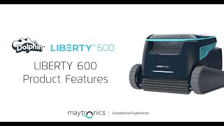 Maytronics Dolphin LIBERTY™ 600 The Ultimate Cordless Pool Cleaner [upl. by Aowda]