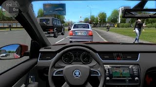 City Car Driving  Skoda Octavia 18 TSI Stage1 [upl. by Ayadahs390]