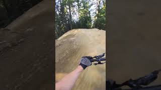 Hardtail on ALines Biggest Jump whistler endurobike bike [upl. by Karlan486]