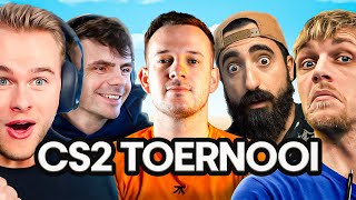 INSANE CS2 TOERNOOI VS CONTENT CREATORS [upl. by Halyhs]