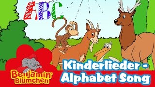 Benjamin Blümchen  Alphabet Song LIEDER FÜR KINDER auf ENGLISCH mit TEXT zum Mitsingen [upl. by Ayotnom]