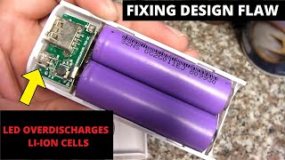 Fixing a design flaw in a cheap eBay USB power bank kit [upl. by Stiruc860]