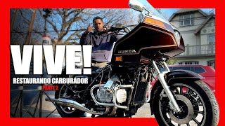 Restaurando el carburador de la GL1100 GoldWing—PARTE 2 [upl. by Aenat]