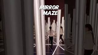 Mirror Maze  The Harsh  illusion shorts [upl. by Ailedo477]