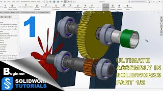 Ultimate SolidWorks Assembly tutorial for Beginners  Part 1 [upl. by Pevzner584]