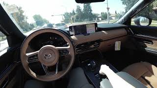 2025 Mazda CX70 MHEV Signature  POV Drive 4K [upl. by Dustan]