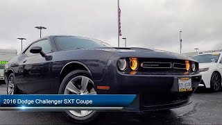 2016 Dodge Challenger SXT Coupe Sacramento Roseville Elk Grove Folsom Stockton [upl. by Ahtiek]