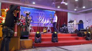 बढ्दै बढ्दै जाँऊ Saxophone cover by Rev Suren Khawas  Network Ministry Silver jubilee [upl. by Imij247]