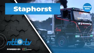 Tractorpulling Staphorst Zaterdag  NTTOtv livestream [upl. by Bergmans]