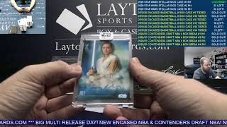 2020 Topps Star Wars Stellar Signatures Case Break 1 [upl. by Ainelec643]