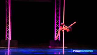 Flavie Gabillaud  Pole Art France 2015 [upl. by Desdamona991]