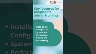 What is Peoplesoft Admin Training HKR Trainings peoplesoft technology hkrtrainings online tech [upl. by Accebor]