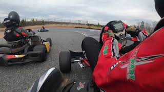 X125T Italkart  AMP  13021  Winter Series  TAG Senior [upl. by Belinda]