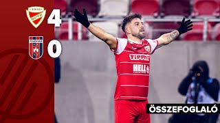 NB I DVTK–Fehérvár FC 4–0  összefoglaló [upl. by Hare]