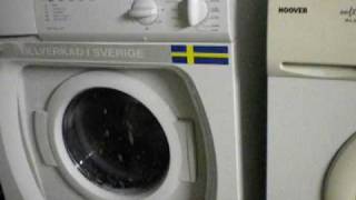 Hoover Softwave 800 And Cylinda Sverigetvätten Wash and Rinse [upl. by Enomaj]