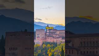 Did you know the Alhambra in Spain was once a royal palace and fortress shorts vial spain [upl. by Birchard317]