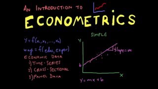 Econometrics  Lecture 1 Introduction [upl. by Kolk]