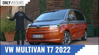 VW Multivan T7 2022  Driving REVIEW of Volkswagens allnew Microbus [upl. by Zedekiah]