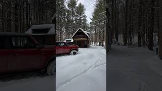 Cabin in the Woods Snow Day [upl. by Helbonia]