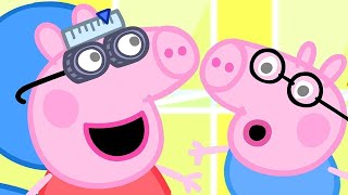 Peppa Pig Français  Le Premier Examen Des La Vue De Peppa  Dessin Animé Pour Bébé [upl. by Ayatnohs]