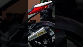 Arrow Exhaust Sound on Kawasaki Z1000 Sugomi shorts [upl. by Anol]