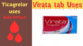 VIrata tab Uses  Ticagrelor Uses in hindiurdu [upl. by Moffitt]