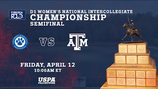 2024 Division 1 Womens National Intercollegiate Championship Semifinal UK vs Texas AampM [upl. by Ztnaj912]