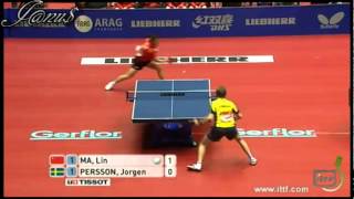 2012 WTTTC MTRd3 CHNSWEg1 MA Lin  PERSSON Jorgen Full MatchShort Form [upl. by Llenyaj]